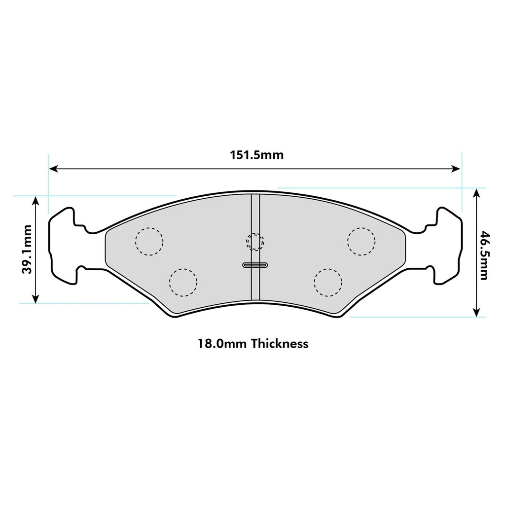 Ferodo DS2500 Brake Pads