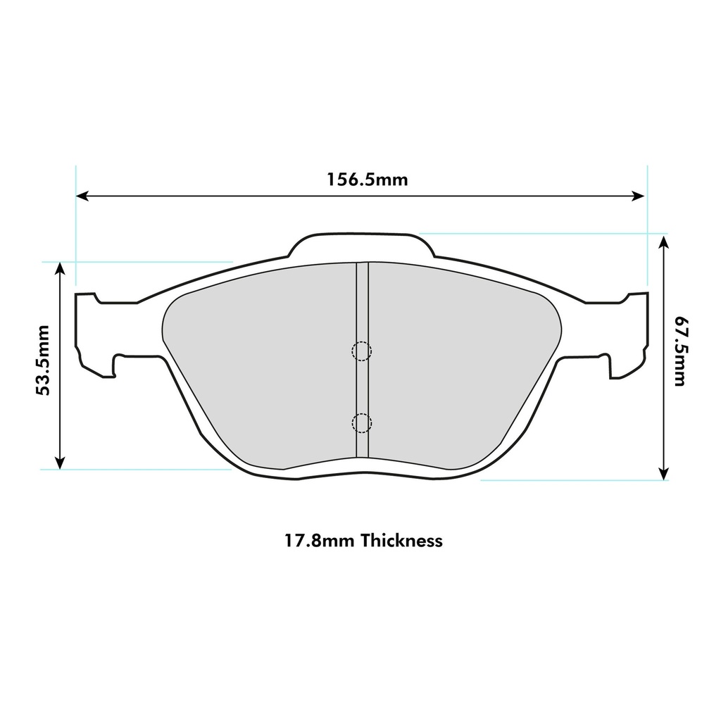 Mintex M1144 Brake Pads