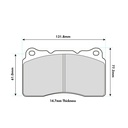 Ferodo DS3000 Brake Pads