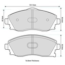 Ferodo DS2500 Brake Pads