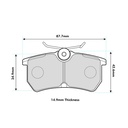 Ferodo DS2500 Brake Pads