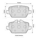 Ferodo DS2500 Brake Pads