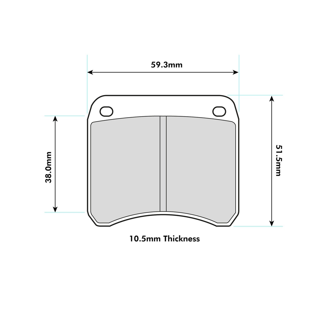 Ferodo 4003 Brake Pads To Fit AP Racing Various 2 Piston / OE Calipers