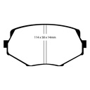 EBC Brakes Yellowstuff Performance Brake Pads