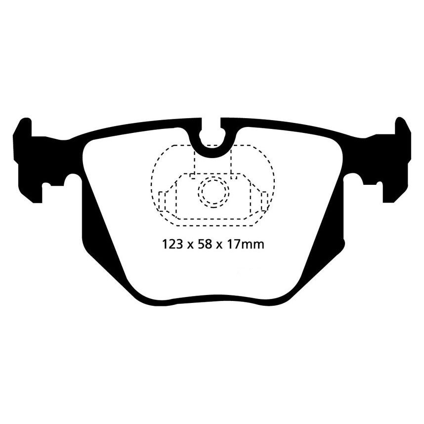 EBC Brakes Yellowstuff Performance Brake Pads