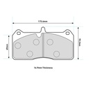 Ferodo DS2500 Brake Pads To Fit AP Racing CP8316 Caliper