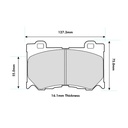 Mintex MRM1801 Brake Pads