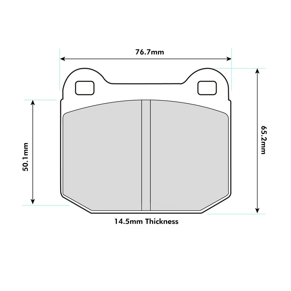 Mintex MRM1802 Brake Pads To Fit AP Racing CP5111 / OE Calipers