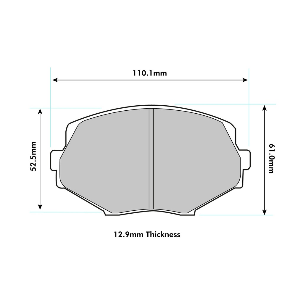 Mintex MRM1801 Brake Pads