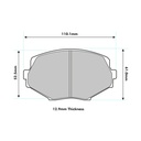 Mintex MRM1801 Brake Pads