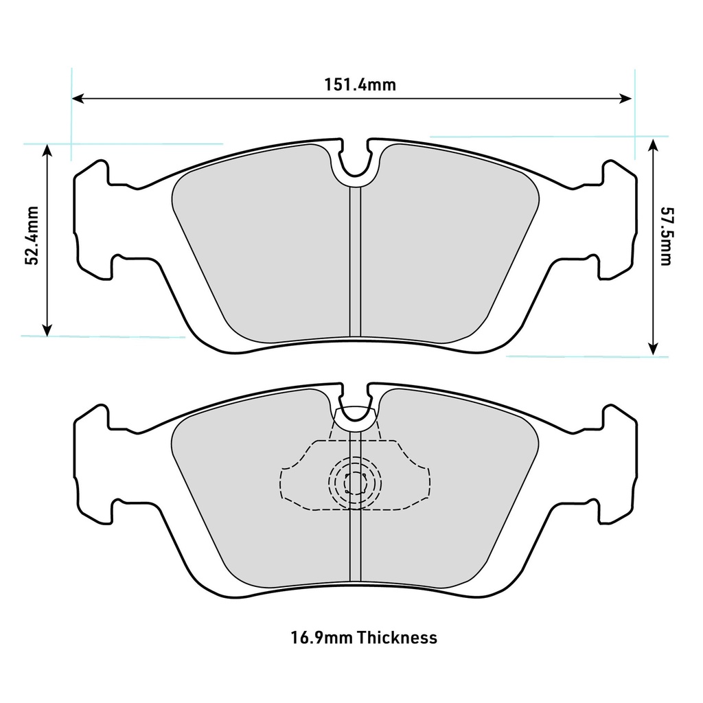 Mintex MRM1802 Brake Pads