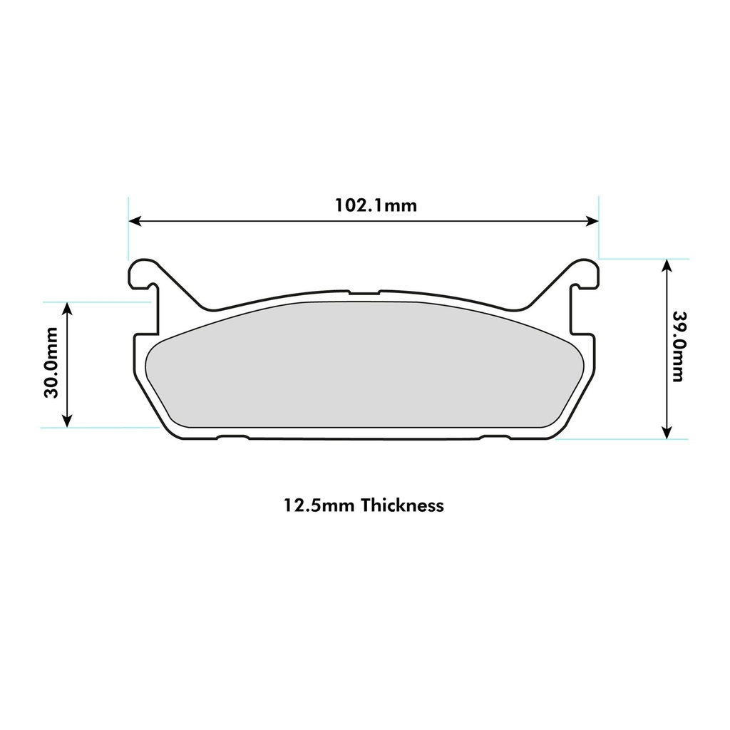 Mintex MRM1801 Brake Pads