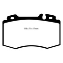 EBC Brakes Yellowstuff Performance Brake Pads