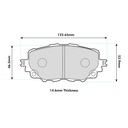 PBS Brakes ProRace Brake Pads