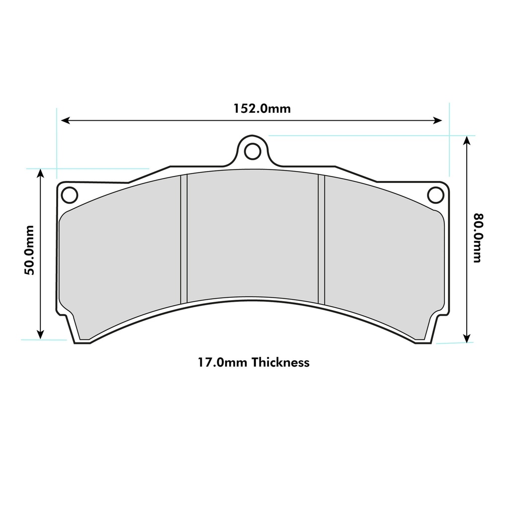 Pagid RSL29 Brake Pads To Fit AP Racing CP5070/CP5570 Calipers