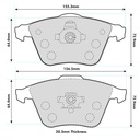 PBS Brakes ProRace Brake Pads