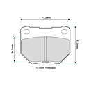 EBC Brakes RP-X Brake Pads