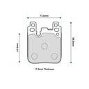 EBC Brakes RP-X Brake Pads