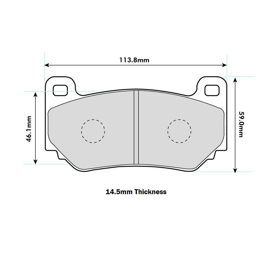 Ferodo DS2500 Brake Pads To Fit AP Racing Various Calipers
