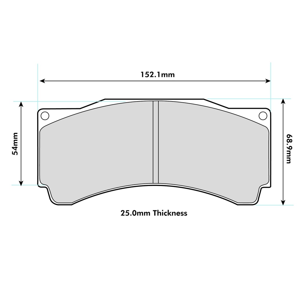 Ferodo DS3.12 (Thermally Treated) Brake Pads To Fit AP Racing Various Calipers