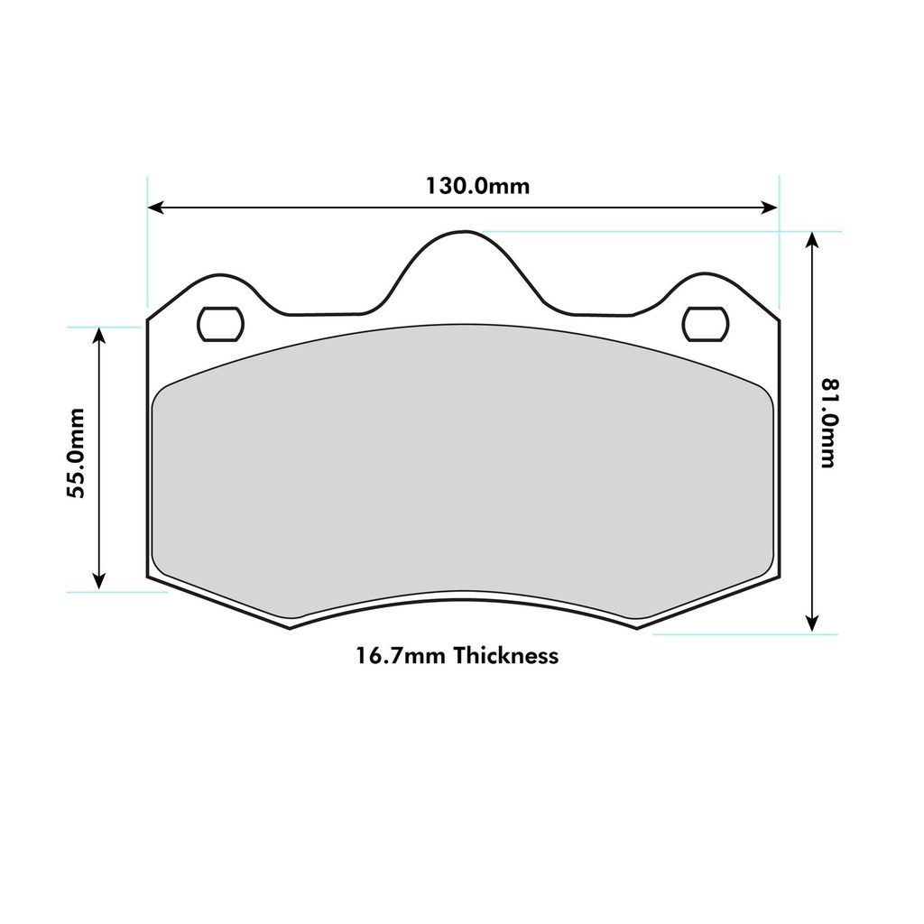 Ferodo DS3.12 Brake Pads To Fit AP Racing CP6635 / OE Calipers