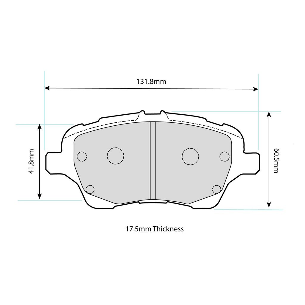 PBS Brakes ProTrack Brake Pads
