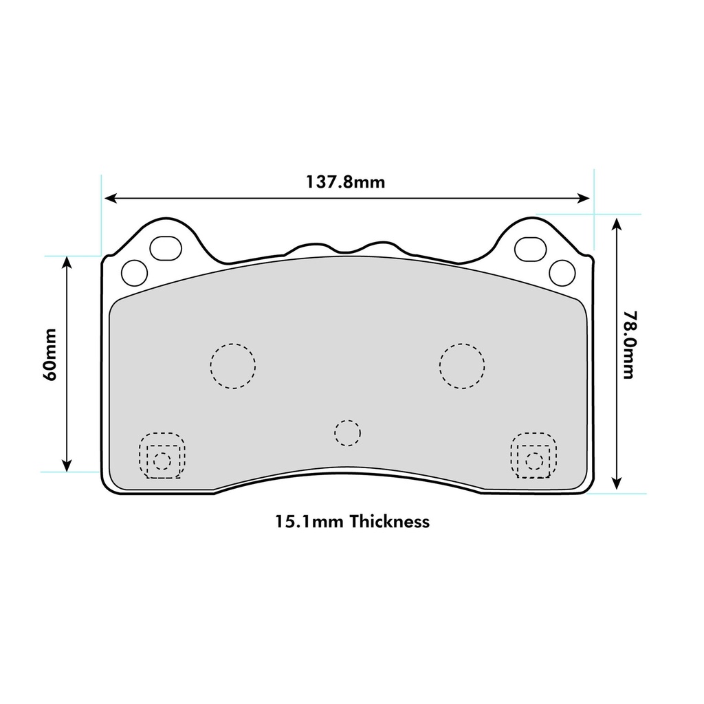 EBC Brakes RP-1 Brake Pads