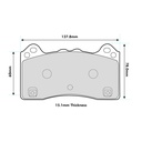 EBC Brakes RP-1 Brake Pads