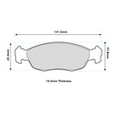 Ferodo DS2500 Brake Pads