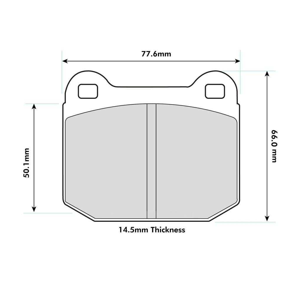 Ferodo DS3000 Brake Pads To Fit AP Racing CP6120/CP6121 Caliper