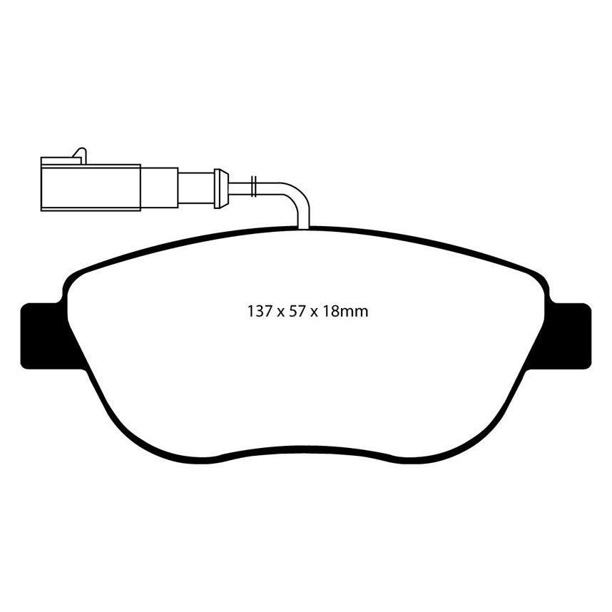 EBC Brakes Yellowstuff Performance Brake Pads
