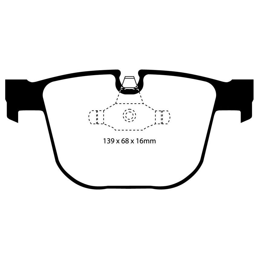 EBC Brakes Yellowstuff Performance Brake Pads