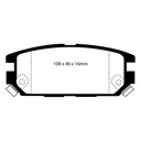EBC Brakes Yellowstuff Performance Brake Pads