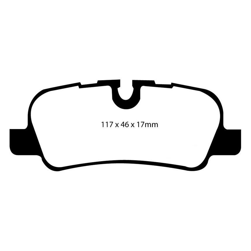 EBC Brakes Yellowstuff Performance Brake Pads
