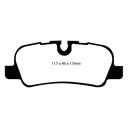 EBC Brakes Yellowstuff Performance Brake Pads