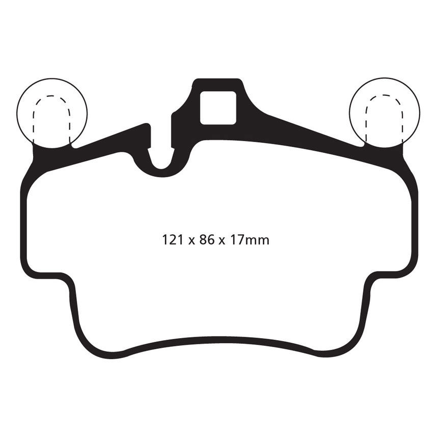 EBC Brakes Yellowstuff Performance Brake Pads