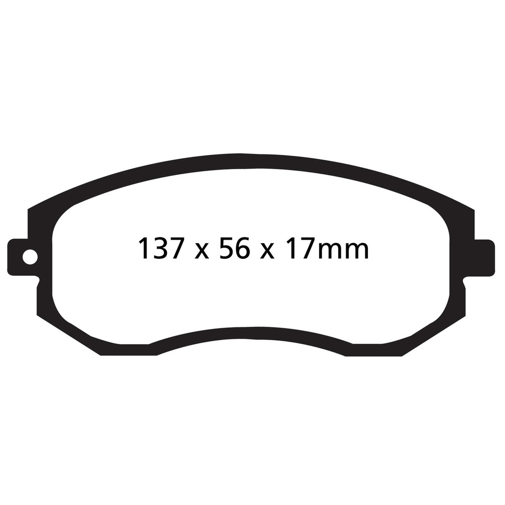 EBC Brakes Yellowstuff Performance Brake Pads