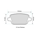 Ferodo DS2500 Brake Pads