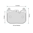 Pagid RSL1 Brake Pads