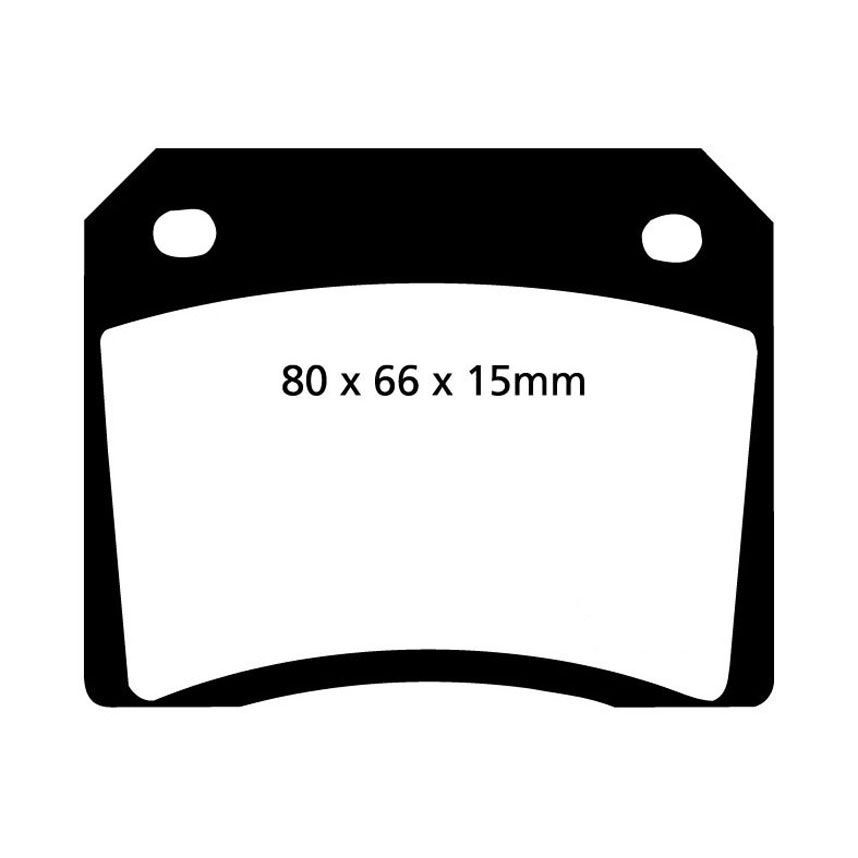EBC Brakes Redstuff Performance Brake Pads