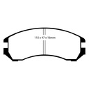 EBC Brakes Yellowstuff Performance Brake Pads