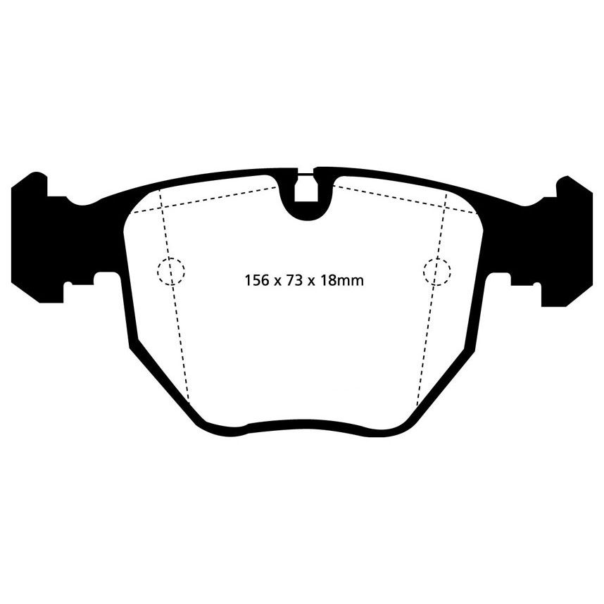 EBC Brakes Yellowstuff Performance Brake Pads