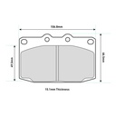 Ferodo DS2500 Brake Pads