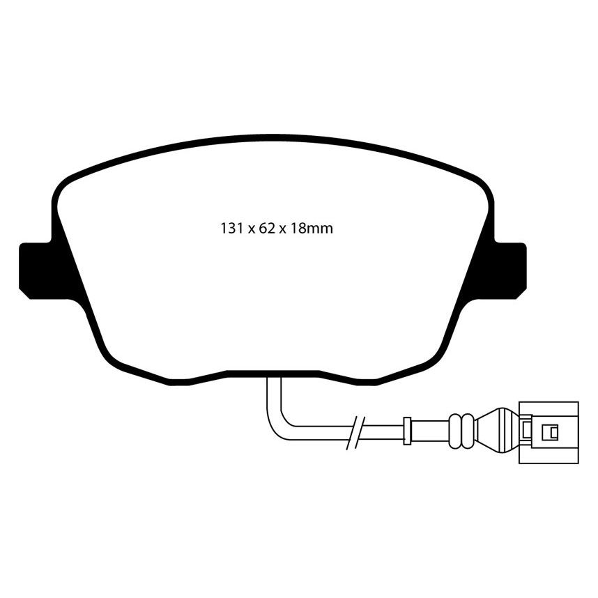 EBC Brakes Redstuff Performance Brake Pads