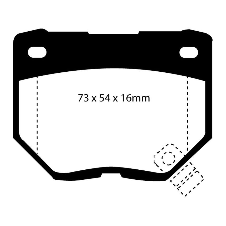 EBC Brakes Bluestuff NDX Brake Pads