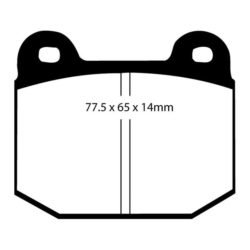 EBC Brakes Redstuff Performance Brake Pads