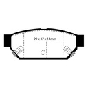 EBC Brakes Redstuff Performance Brake Pads