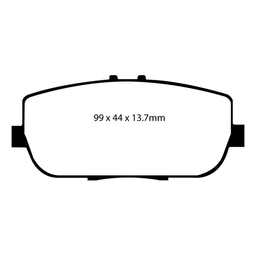 EBC Brakes Yellowstuff Performance Brake Pads