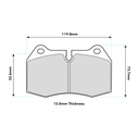 Ferodo DS1.11 Brake Pads
