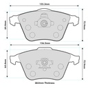 Ferodo DS2500 Brake Pads